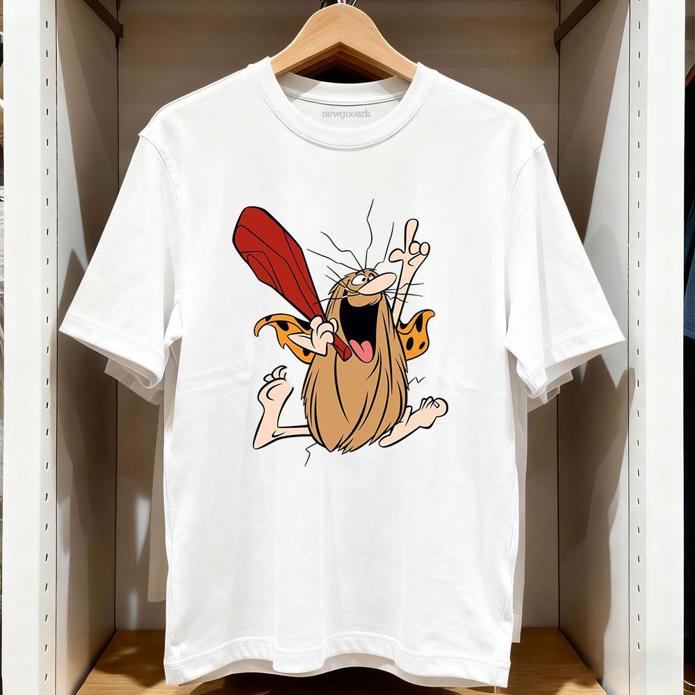 Cartoon Movie Captain CaveUnisex Essential TShirt Women Unisex Casual cotton printed t shirts Creative streetwear camisetas tops S
