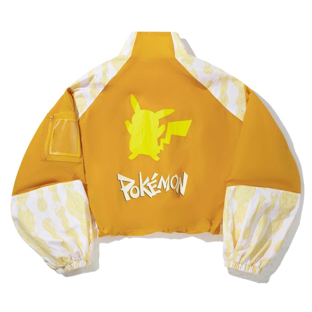 Li Ning X Pokemon Collaboration Simple Loose Comfortable Stand Collar Versatile Casual Jacket Women Jackets AFDVG88-1