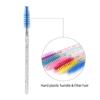 ATOMUS 300pcs Mascara Disposable Eyelash Applicators with Crystal Handles for Eyelash Extensions Wands, (6 Colors)