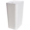 Press Down Trash Can 3 Liter Small Plastic Waste Bin with Touchless Lid for Bathroom Kitchen Office Modern Compact Garbage Can