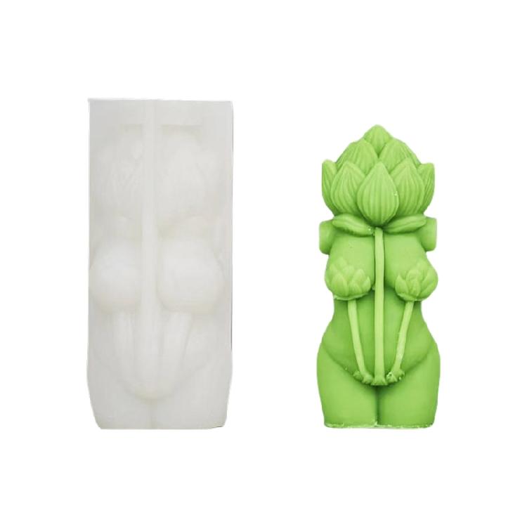 Human Body Candle Molds Silicone Molds Castings Molds Rose Mushroom Body Plaster Molds Candle Making Molds