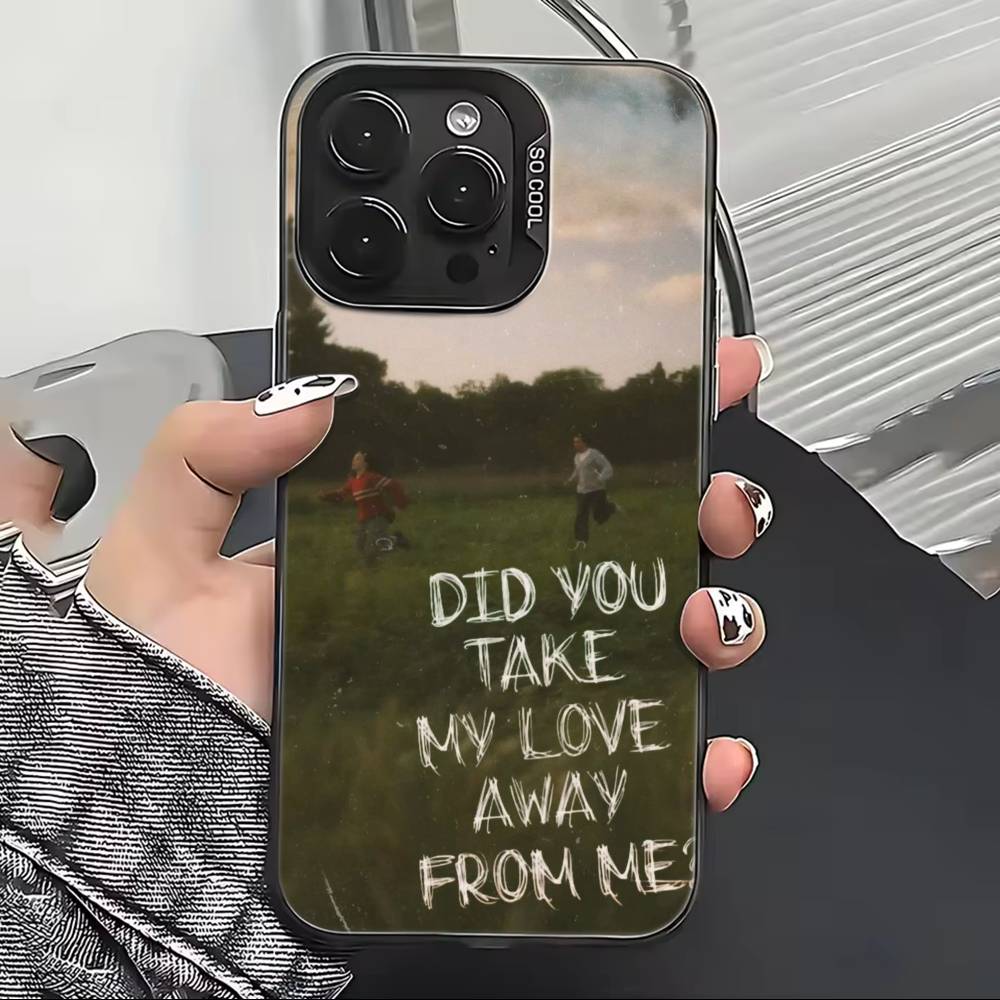 Musician Billie E-Eilish Phone Case For iPhone 17,16,15,14,13,12,11 Plus,Pro Max,XS,Colorful Silver Phone Case Funda Cover