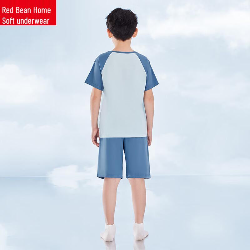 Hodohome Kids' Pure Cotton Short Sleeve Pajama Set