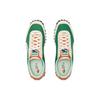 PUMA Fast Rider Dream Leather Mesh Retro Low Top Lifestyle Sneakers Unisex sneakers White Green Brown 393993-01