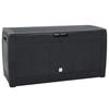 VidaXL Boîte de stockage jardin Anthracite 119x48x60 cm Polypropylène 152197