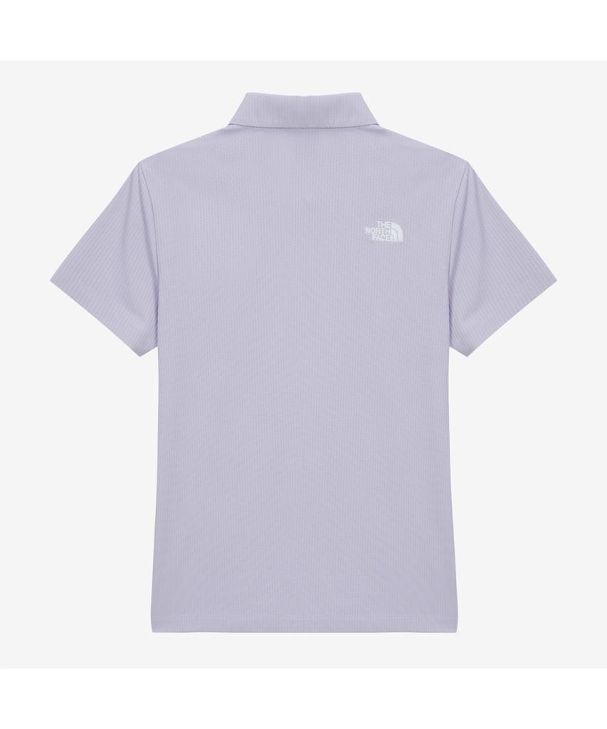 Noseupeiseu Nt7Ps31B Women'S Swing Short Sleeve Polo Lilac