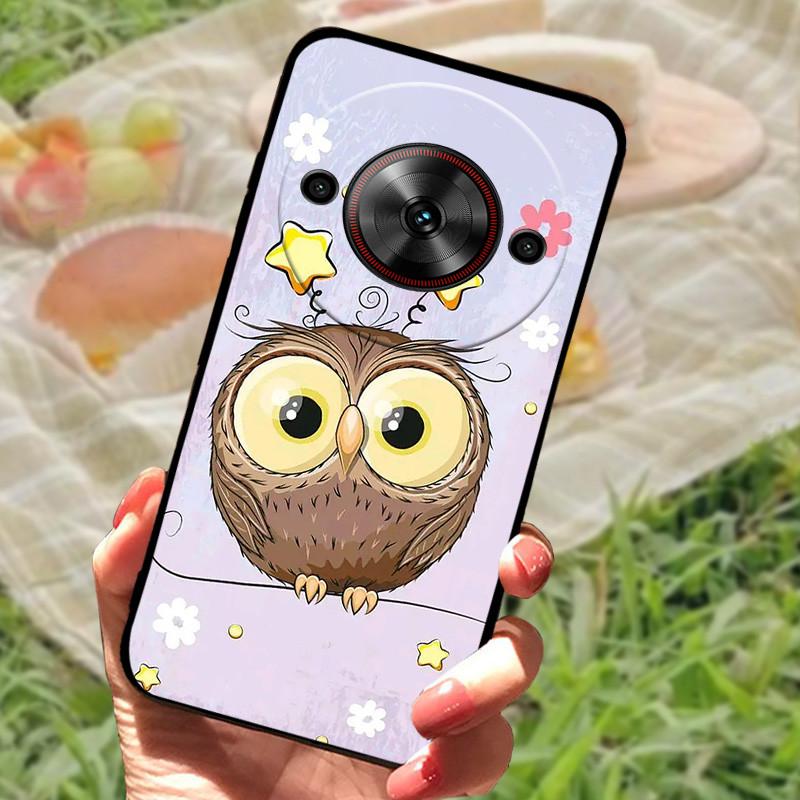 For ZTE Nubia Focus 5G Case Cover For Nubia Focus 5G Silicone Soft Marble Black Bumper Coque for ZTE Nubia Focus 5G Protective