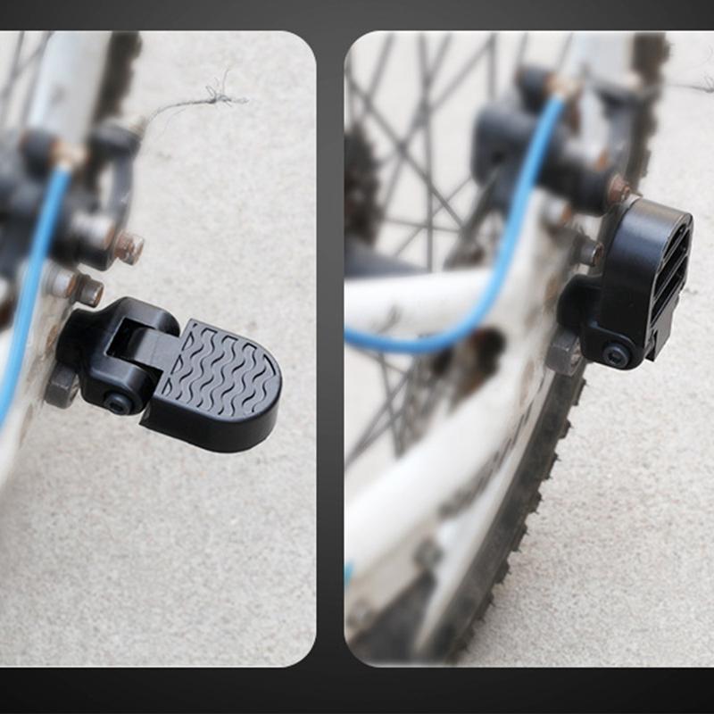 Electric Bicycle Rear Pedal Bicycle Rear Wheel Folding Pedal Electric Standing Person Universal Pole Mountain Bike Pedal