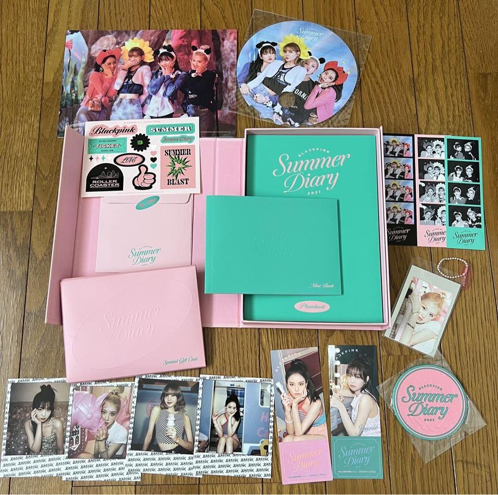 [USED] BLACKPINK 2021 Summer Diary YG Purchase Bonus Included