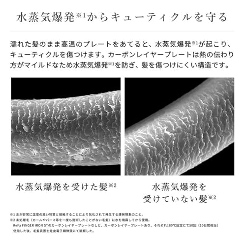 [Official Store Exclusive] ReFa FINGER IRON ST with Original Shopper Bag (Black)