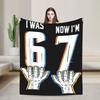 Six Seven 67 Steal A Brainrot Meme Flannel Blanket Warm Throw Blanket for Bedroom Decorative Novelty Bedspread Sofa Bed Cover