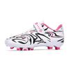 Small Size Velcro Football Shoes Boys And Girls Game Broken Nails Primary And Secondary School Students Free Lace-Up Professional Training Shoes