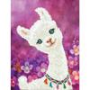 Kit Diamond Dotz - Lulu Llama - Multicolore - Printed Canvas & Pre-strung Rhinestones - From 8 Years Old