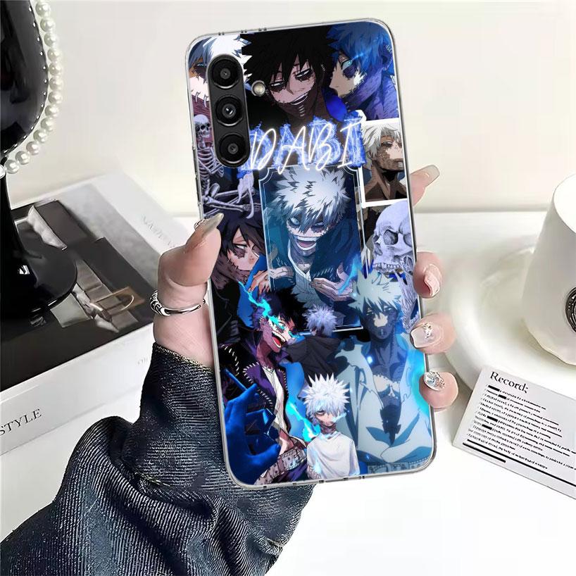 Dabi MHA My Hero A-Academy Phone Case For Samsung Galaxy A13 A14 A15 A16 A17 A53 A54 A55 A56 A57 A33 A34 A35 A36 A37 A23 A24 A25