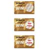 Scratch-off Silver Adhesive Sticker Labels, 300 pcs/roll