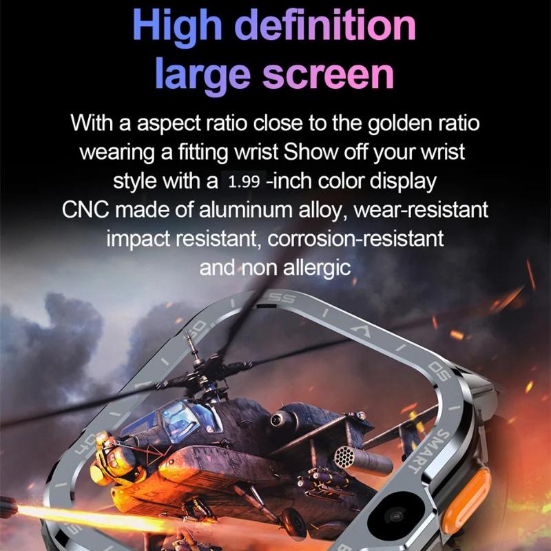 Android WhatsApp Smart 5G Video Voice SOS Call Camera Watch GPS Google NFC WIFI Trace Locate SIM Card Phone Smartwatch Google Play 8GB+64GB