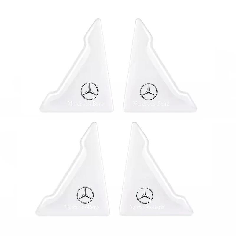 

4PCS Car Door Anti-collision Corner Protectors Stickers For Mercedes Benz AMG GLE GLS CLS GLC CLA GLA GLK ML C197 R231 W167 W247