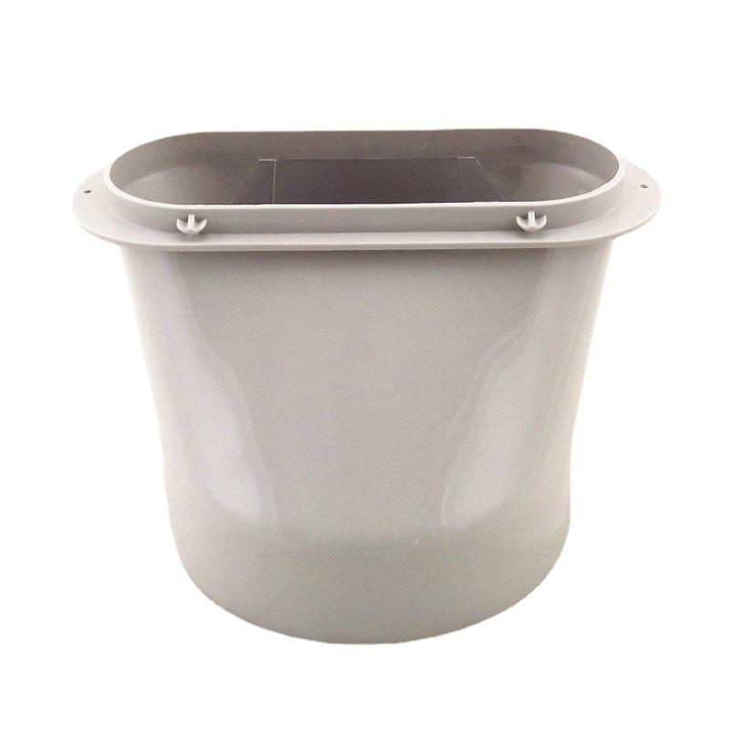 Tragbare Klimaanlage Flachmund Abluftkanal - Entenschnabel-Design, 15CM/13CM Durchmesser Frischluftanschluss