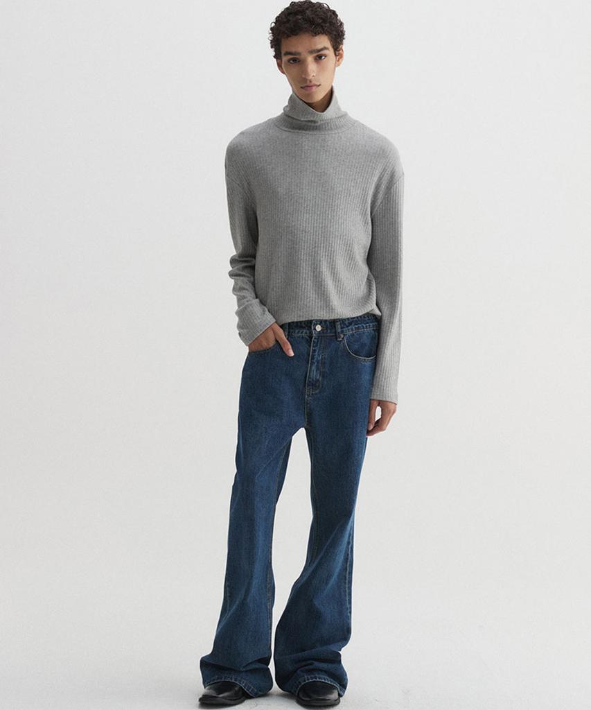 DNSR Knitted Turtleneck Grey