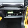 For Ford Ranger 2022-2026 Passenger Side Storage Box Divider ABS Black 4PCS Organizer Tray Interior Accessories Storage Holder