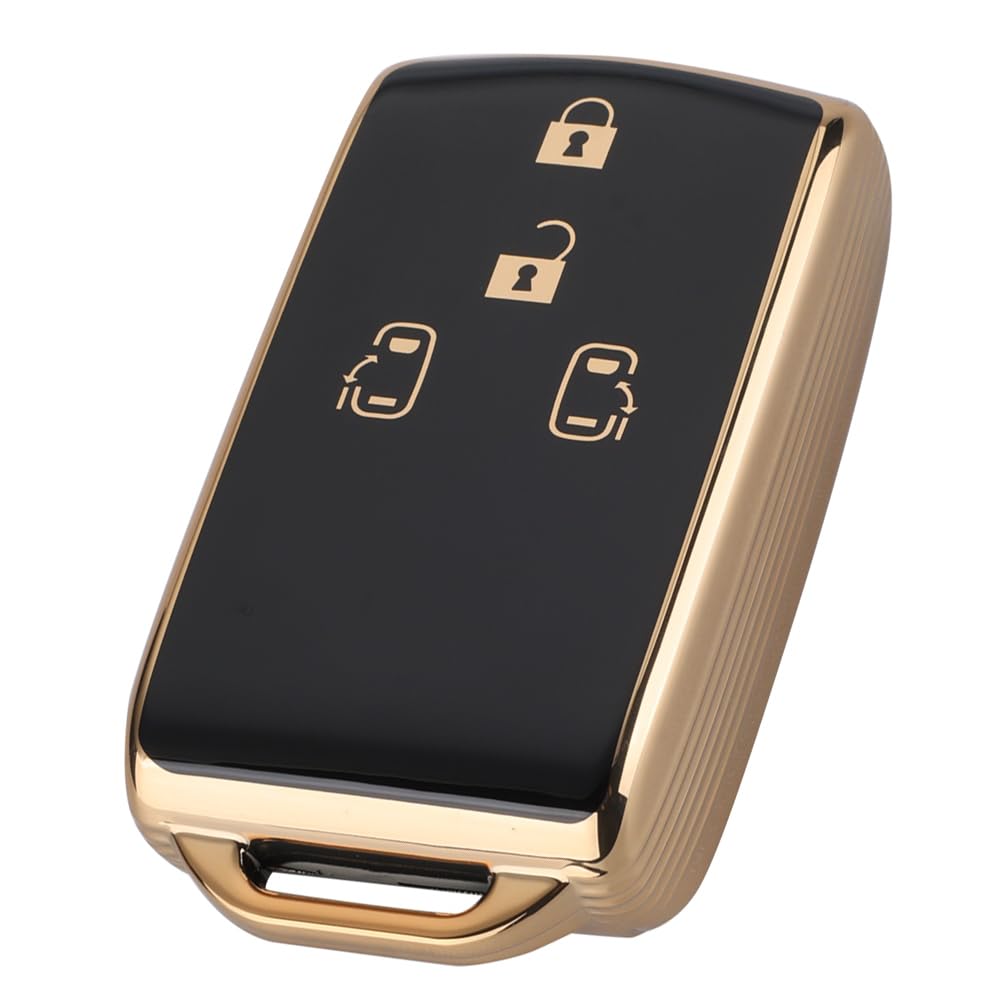 

Чехол для ключей Kinotaka Tanto для автомобилей Daihatsu, Совместим с чехлом для ключа Tanto Custom, Ранний чёрный