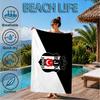 Be?ikta? Istanbul Football Club Emblem Beach Towel, Quick-drying, Easy To Care For, Suitable for Both Fitness and Beach Vacations,Sports Essential