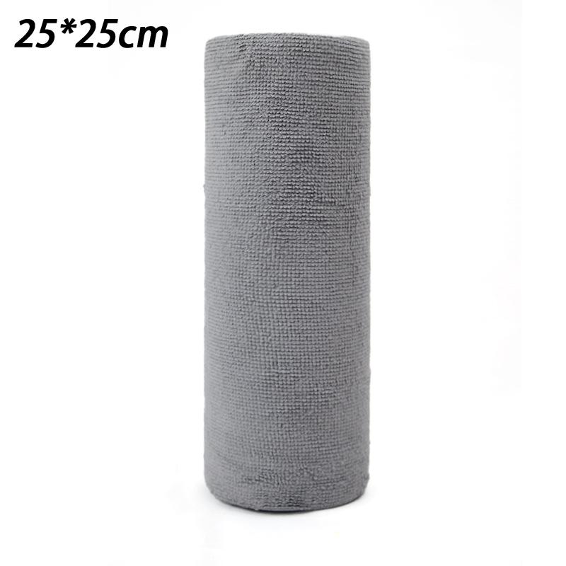 25cm×25cm Lappen Mikrofaserhandtücher Rolle/Ölabweisende Spülschwämme/Spültuch Handtuch/Küchenlappen Handtuch/Küchenreinigung Spültuch
