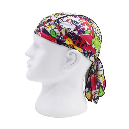 Unisex Outdoor Sport Cycling Cap Breathable Pirate Hat Bandana Headband Headwear