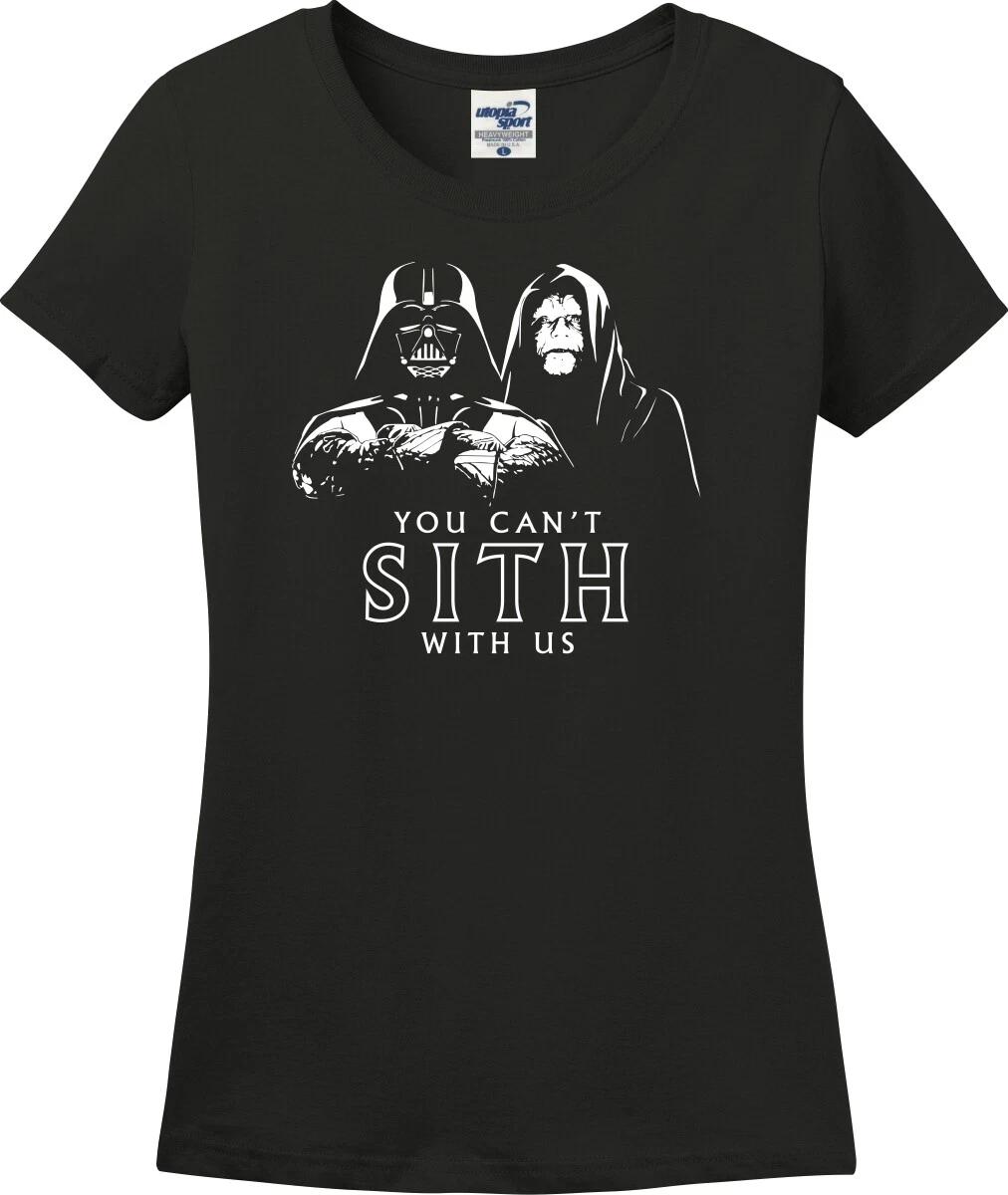 You Can t Sith With Us Funny Missy Fit Ladies T-Shirt (S-3X) L