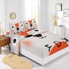 Four-Piece Mattress Set 3D Digital Printing Mattress Protective Cover Little Fox Mattress