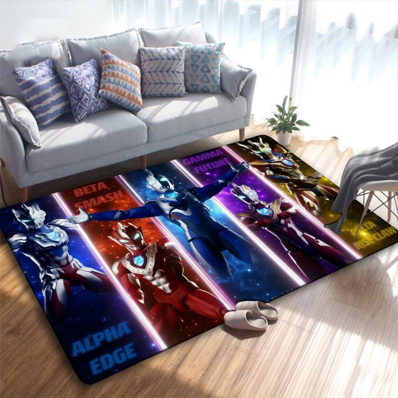 ULTRAMAN Carpet Rug for Living Room Bedroom Home Sofa Decoration,Kids play Non-slip Floor Mat