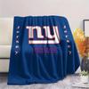 Giants Printed Flannel Blanket, soft throw for bedroom sofa, washable, fan merchandise, great gift.
