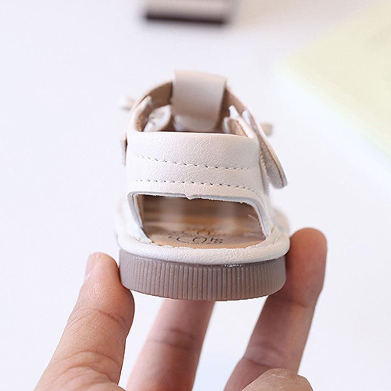 Baby Girl Bag Head Sandals Summer Called Shoes 0-1-2 Years Old Soft Sole Cute Baby Shoes Children Princess Shoes