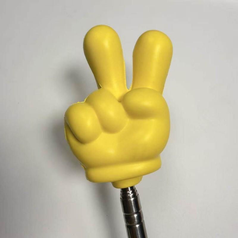 Retractable Foam Hand Gesture Pointer for Rock Paper Scissors Teaching