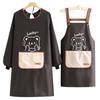 Long-Sleeve Waterproof Kitchen Apron