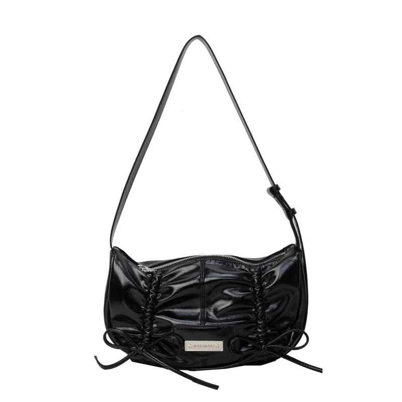 Solid shoulder bag for women's sewing soft interior compartment zippered pocket bags fashionable new
