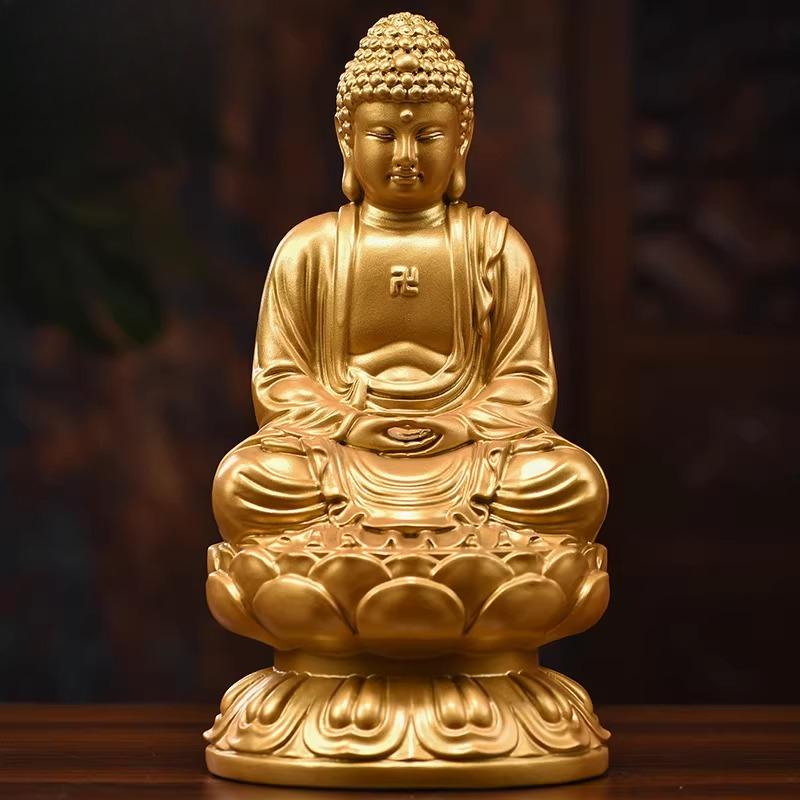 

Golden Wood Carving Ornaments Home Solid Wood Crafts Beautiful and Sturdy Hand Polishing Carefully Carved Whole Wood Sculpt 1pcs