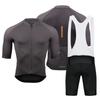 Men Women Cycling Jersey Shorts Set Breathable Bike Wear Road Running
