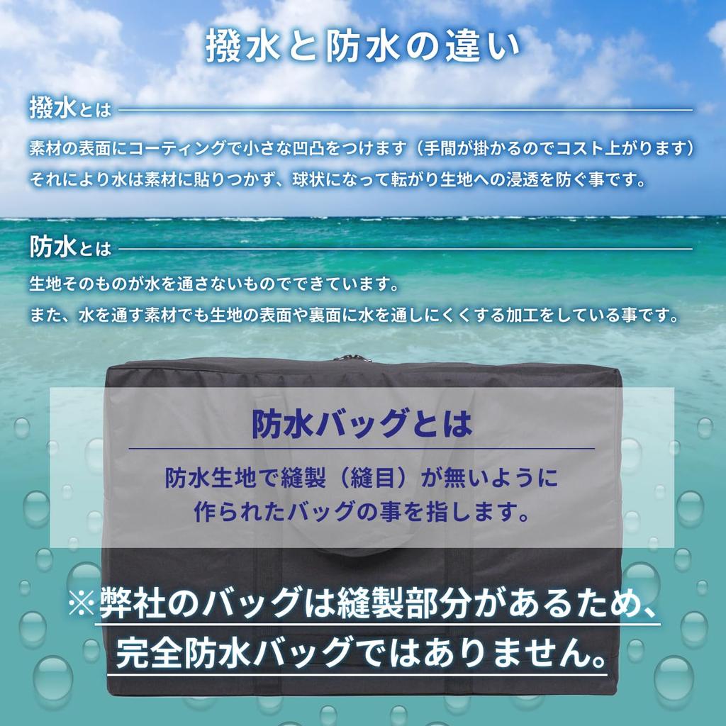 VivaSmile Large Storage Bag with Zipper, Large Capacity (Black, Size L)