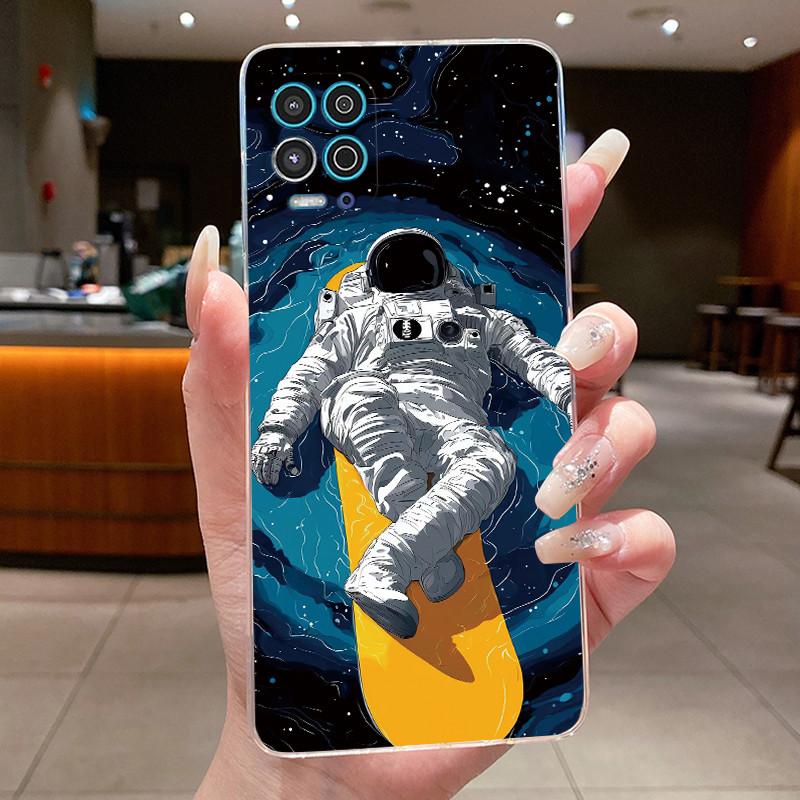 Phone Case For Motorola Moto G100 Soft Silicone TPU Transparent Viral Popular Panda Painted Casing Anti-scratch Slim Cover