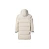 Li Ning Badfive Series Oversized Pocket Hooded Long Sleeve Down Jacket Men Outerwear Pearl-White AYMR319-1