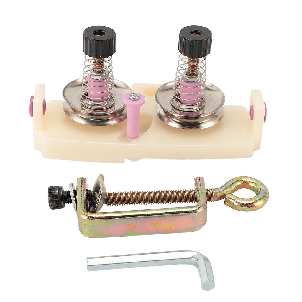 Double Head Yarn Guide Metal Multifunctional Yarn Guide for Winding Threading Winder Accessories