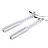 New Aluminium Speed Adjustable Steel Jump Rope Steel Wire Speed Skipping Rope(silver)