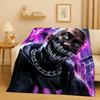 2026 New Top Hip Hop Rapper Star Cartoon Art Flannel Blanket,Ultra Soft Warm Plush Throw for Home Bedroom Bed Sofa Cover Office