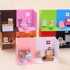 1:12 Dollhouse Miniature Plastic Bar Counter DIY Dollhouse Scene Decoration Kitchen Furniture Girl Toy Gift