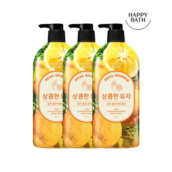 

Real Garden Yuja Vitamin Vitality Body Wash 900g x 3