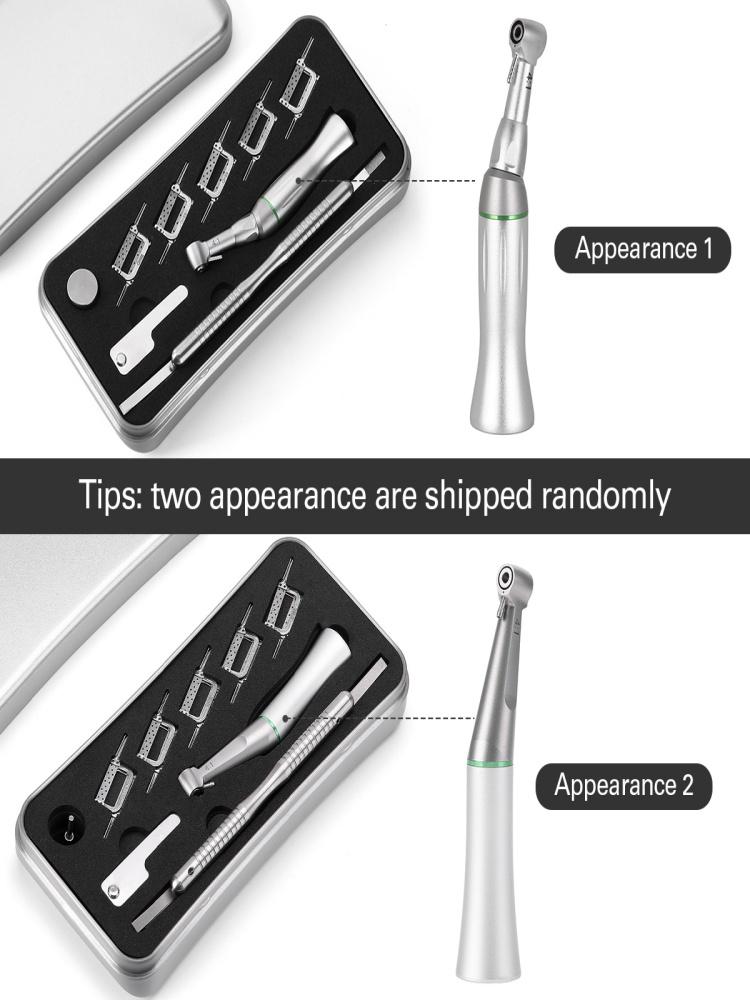 Dental 4:1 Reduction Contra Angle Handpiece Interproximal Strips Set 10Pcs Interproximal Stripping Dentistry Instruments