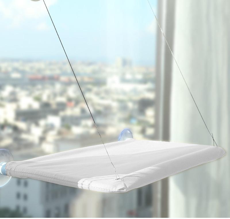 Cat Hammock Window Hanger Cat Hammock Washable Detachable Pet Bed Suction Shelf Bag Beds Seat For Cat Sleeping Pet Supplies