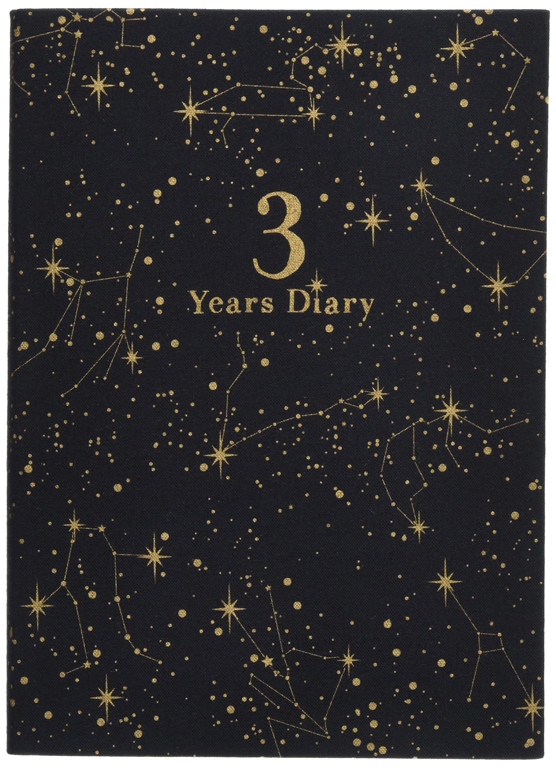 

ARTEMIS Diary, 3-Year, Constellation, Black, DP3-SE BK