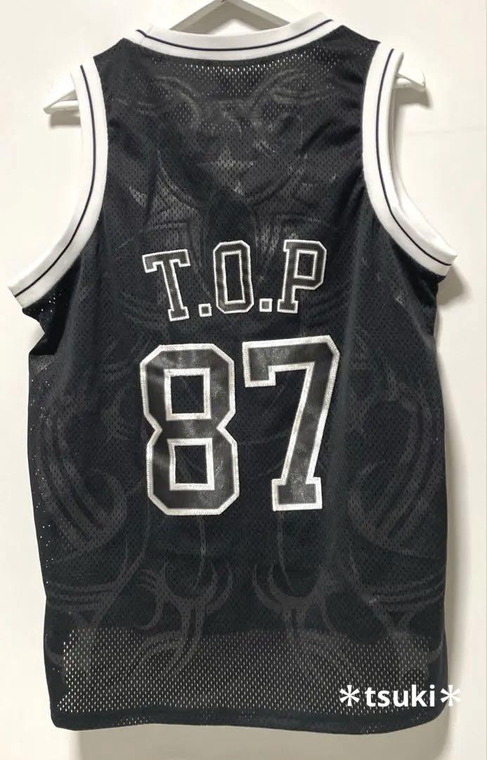 

[USED] BIGBANG TOP Tank Top Basketball Uniform Jersey Top